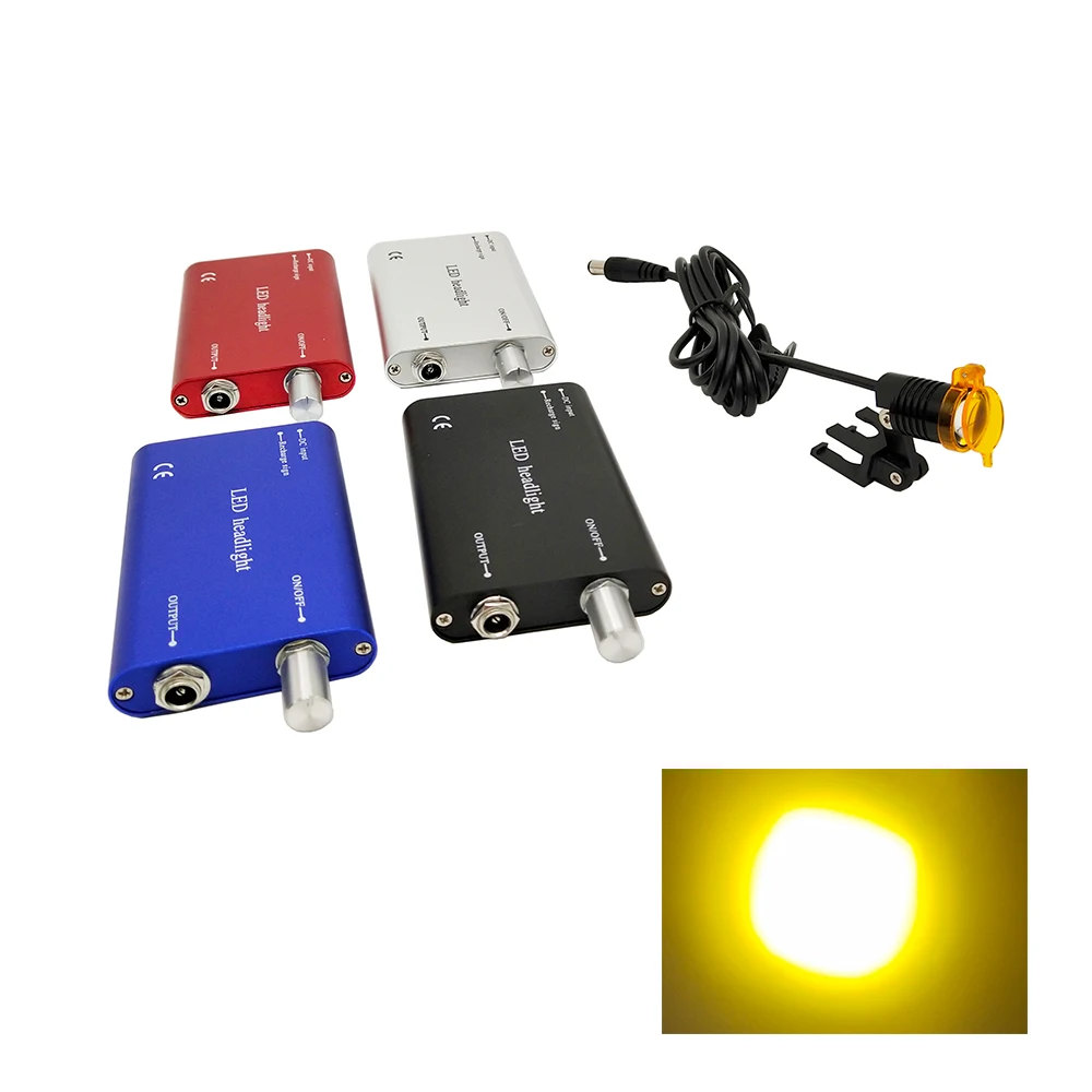 Портативный светодиодный HeadIight для хирургических медицинских Бинокулярных