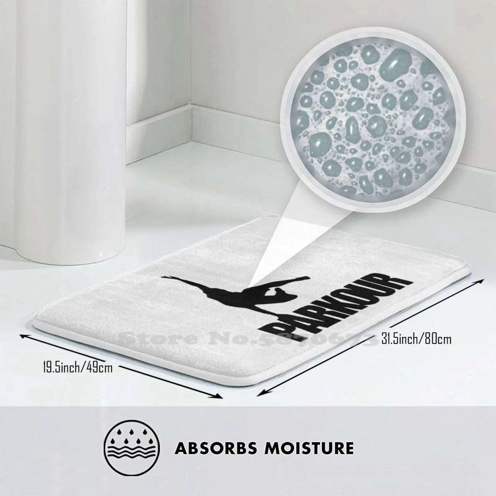 Parkour Comfortable Door Mat Rug Carpet Foot Pad Lion Ver2Ion Shop Music Urbanwear Young Boys Man Trap Rap Reggaeton Watch | Дом и сад