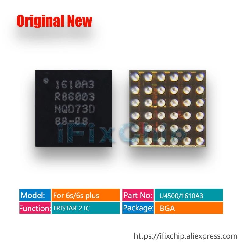 20 шт./лот новый оригинальный 1610A3 IC для iphone 6S/6S plus/6splus U4500 U2/USB USB зарядное