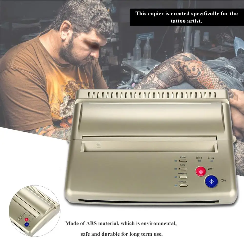 Портативный A5 A4 переводной татуировки копир СНГ режим горячая шаблон Бумага