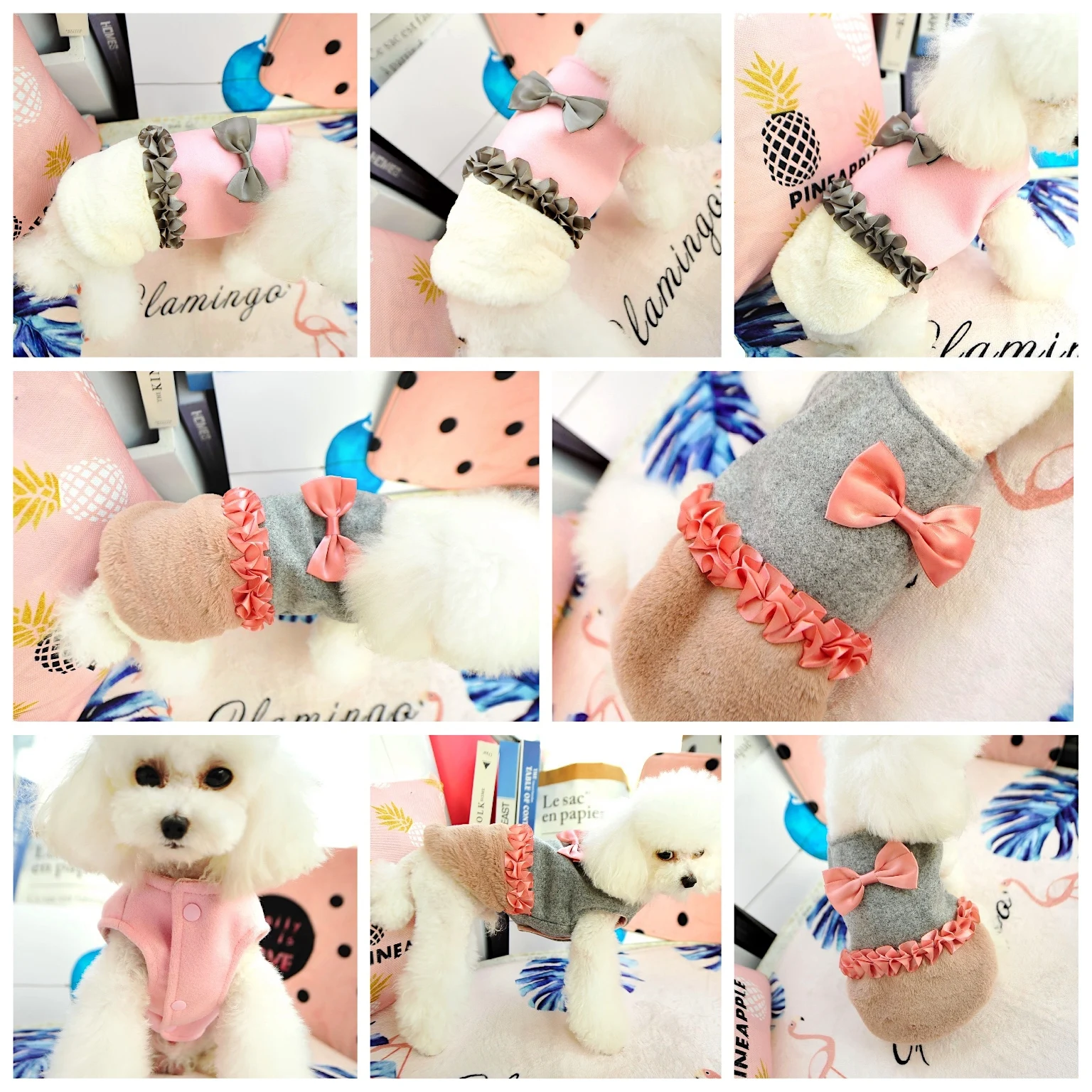 Роскошные банты собака Supplis одежда для домашних животных модная котят и щенков