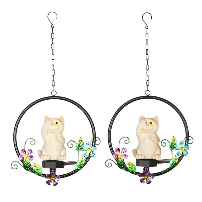 Прочный светодиодный светильник на солнечной батарее декоративный