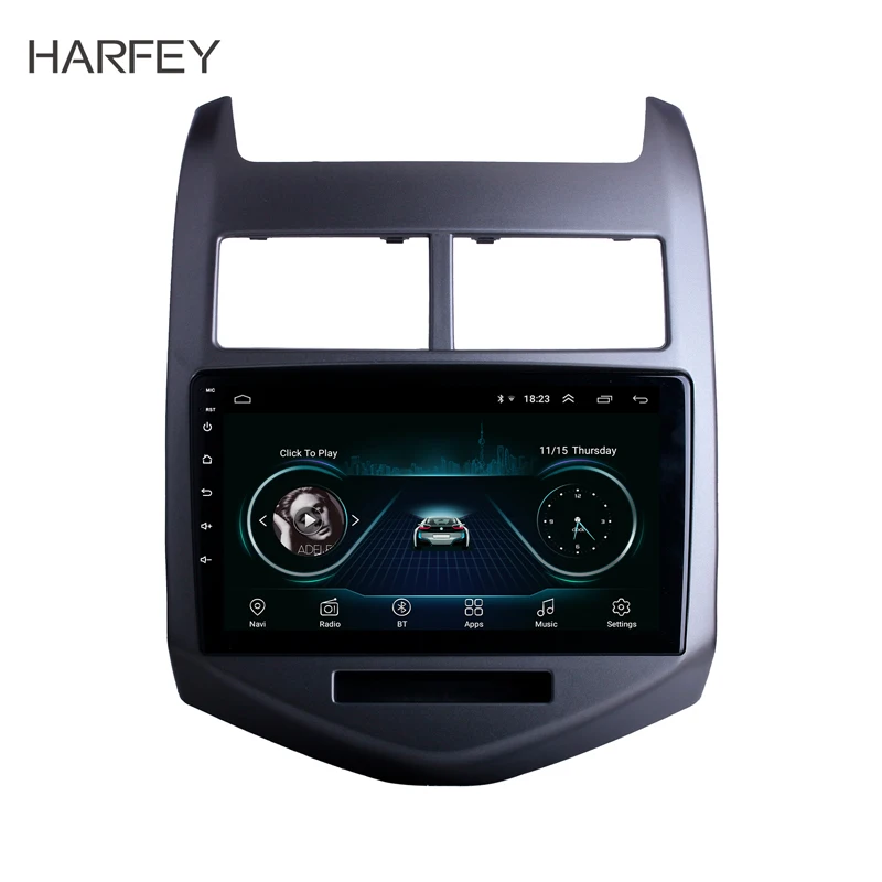 Harfey 9-дюймовый Android 8 1 4-ядерный Автомобильный GPS навигатор мультимедийный