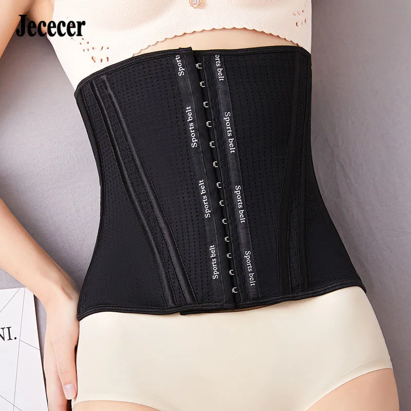 Купи High Waist Trainer Female Modeling Strap For Body Control Tummy Steel Bone Breathable Corset Belt Shapewear Women Body Shapers за 665 рублей в магазине AliExpress