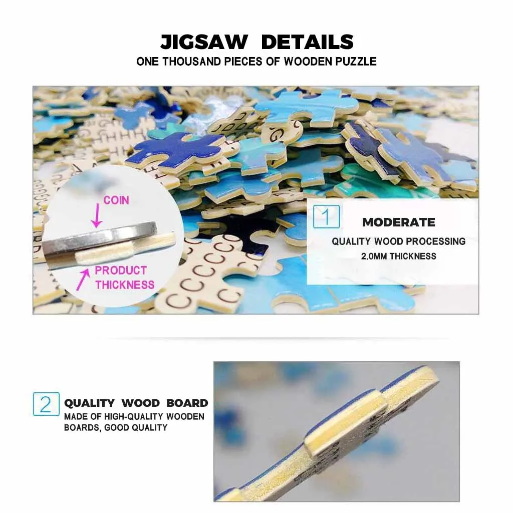 

Adults Wooden Puzzles 1000 Piece Large Puzzle Game Interesting Diy Toys Gift Brinquedos Kids Toys Juguetes