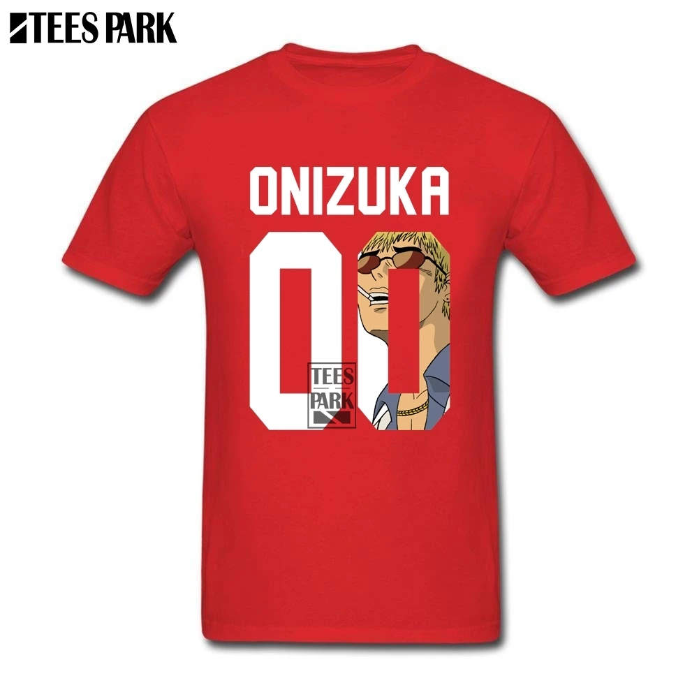 Футболки с фильмами Onizuka GTO Great Teacher мужские футболки из натурального хлопка