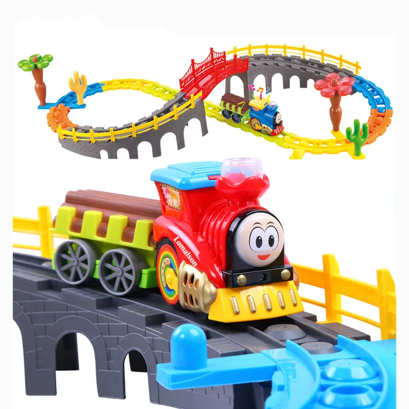 2019 Новые горячие колеса поезда автомобиль игрушка строительные модели игрушки с