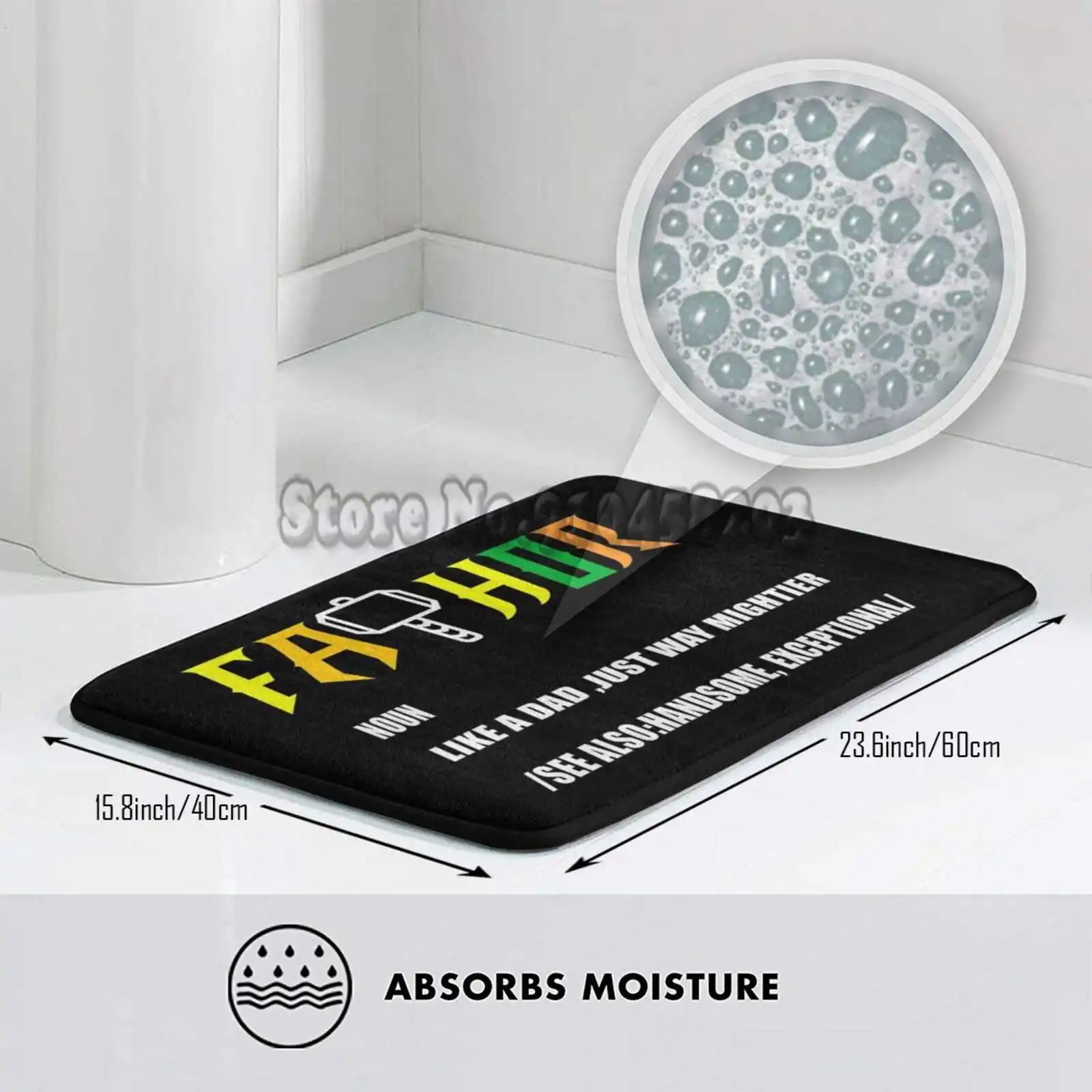 Удобный дверной коврик Fathor для ног торшаммер определение Thors Hammer | Дом и сад