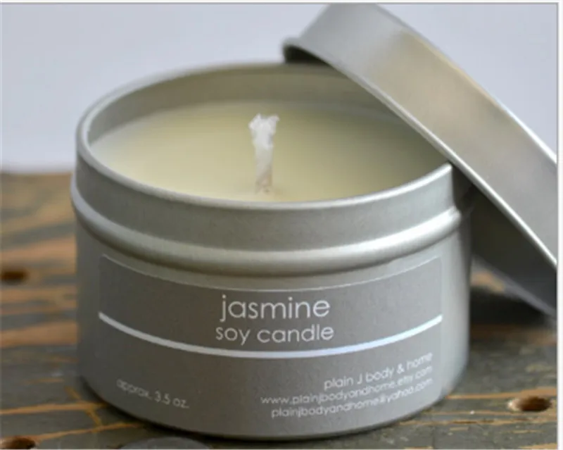 

Оптовая продажа, пустые алюминиевые резервуары для свечей 27 шт./лот, 180 г, металлические контейнеры для свечей, повторное использование, DIY пу...