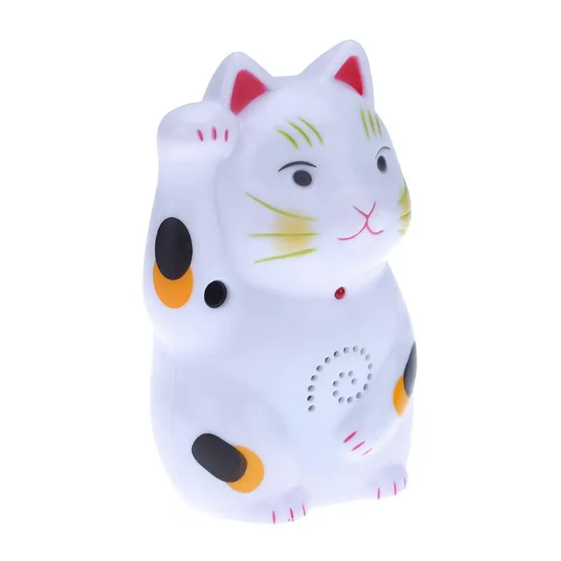 Plastic Electronic Cute Cat Door Bell Wireless Door Sensor Detector Doorbell Welcome Sound Alarm Battery Power