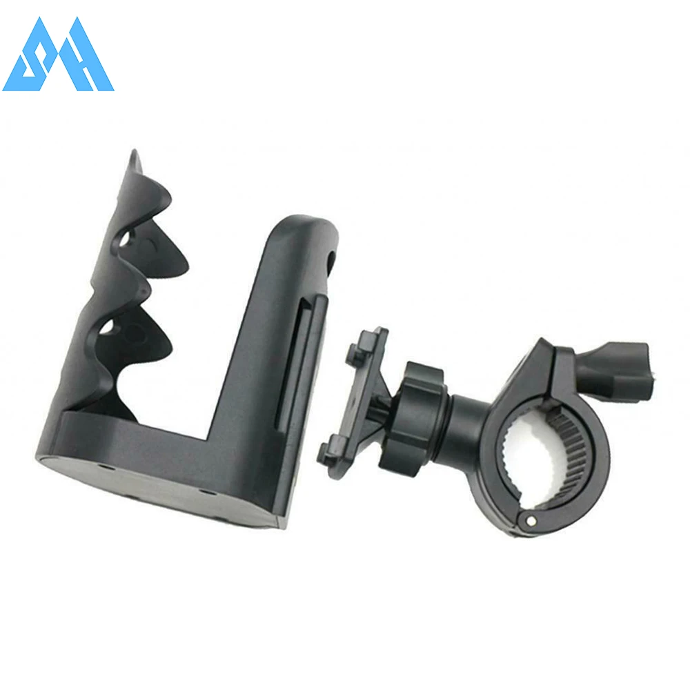 

Motorcycle Black Cup Holder Universal Durable Bicycle Electric Car Modification Bottle Holder Adjustable For Outdoor Accessories