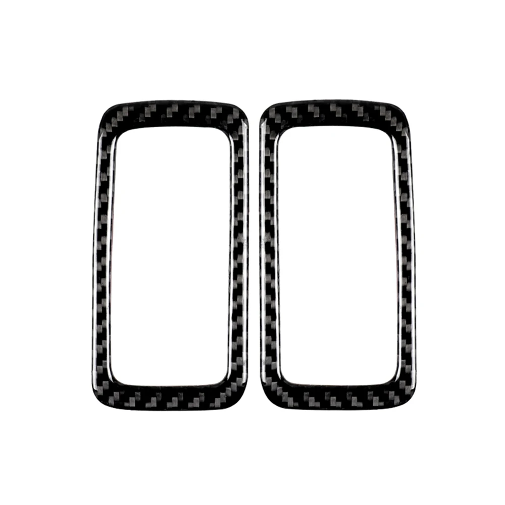 

2pcs Carbon Fiber Sticker Front Rear Reading Lights Car Interior Trim For Porsche Macan Car Styling Accessories