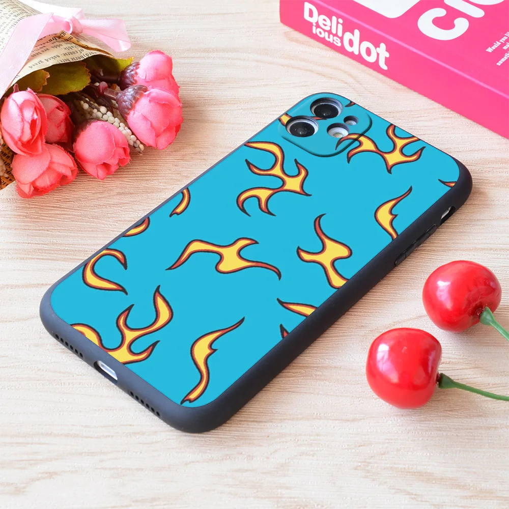 

For iPhone Golf Flame Tyler The Creator Print Soft Matt Apple iPhone Case