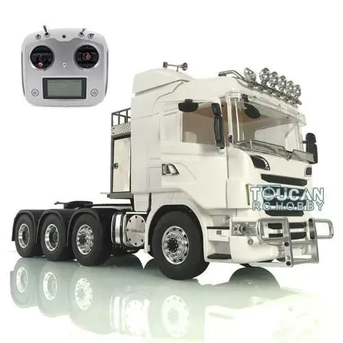 

Lesu RC Tractor Truck 1/14 6*6 Metal Chassis Radio 6181 Rack for Hercules Scania THZH1015-SMT4