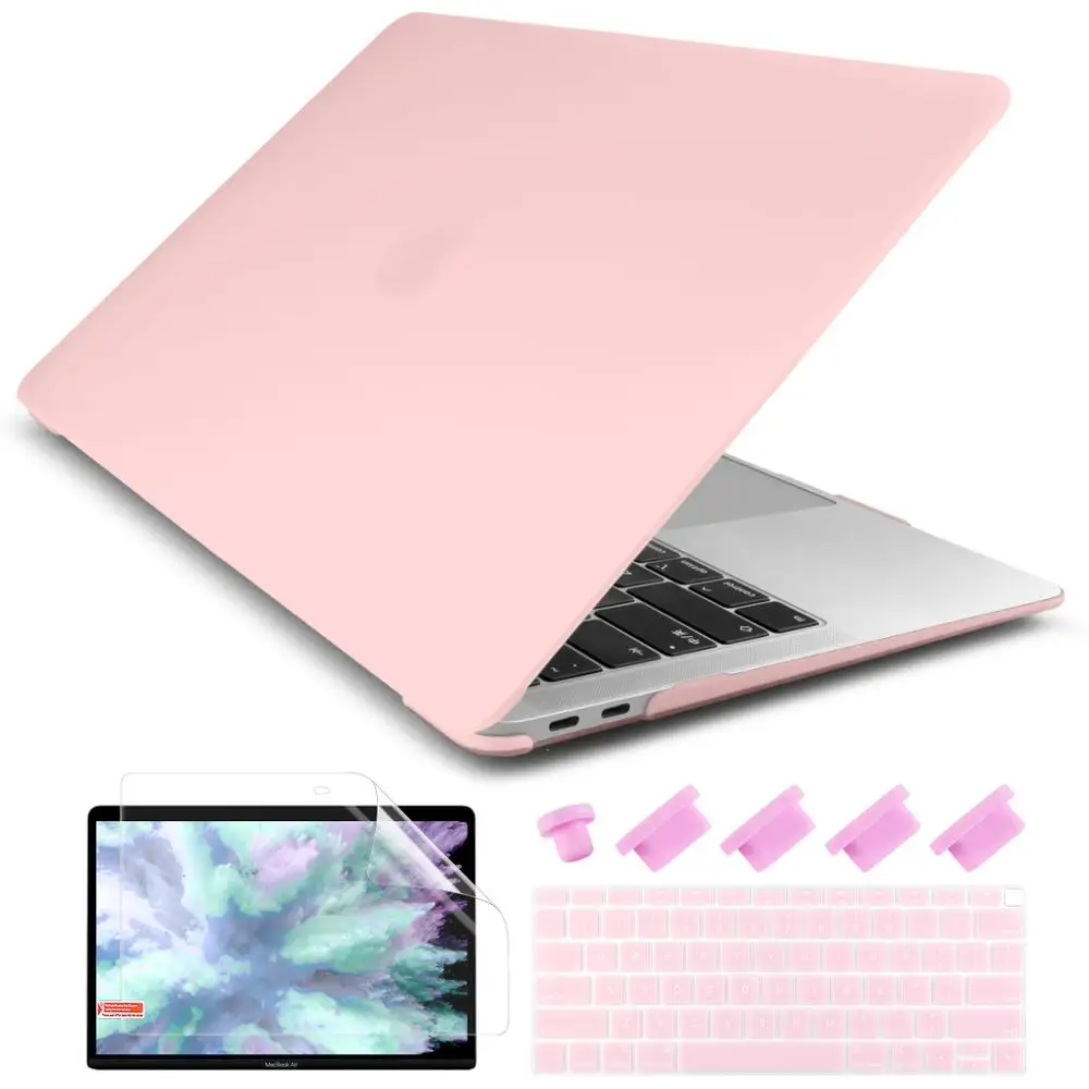 Чехол для ноутбука 4 в 1 Новый Macbook Air Pro 13 2020 A2179 A2289 A1932 A2337 A2338 A2251 матовый чехол из