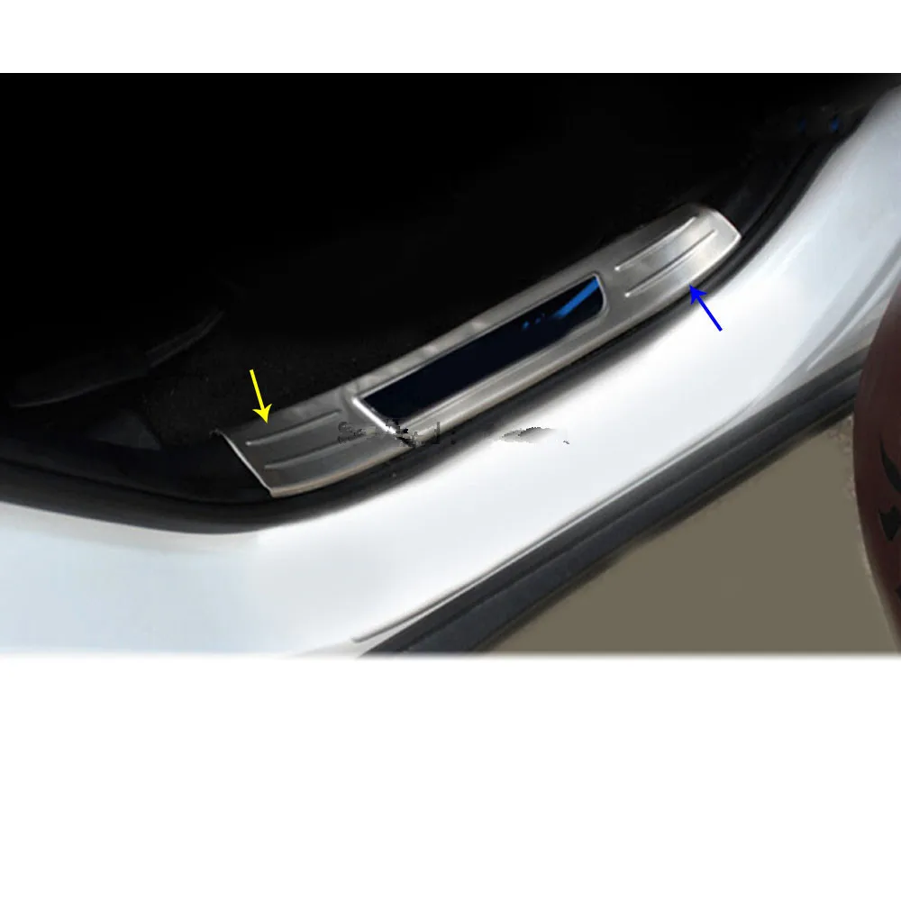4 шт. накладки на порог автомобильной педали из нержавеющей стали для Kia Sportage KX5 2016