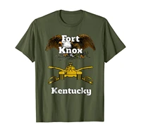 fort knox armor branch military design t shirt