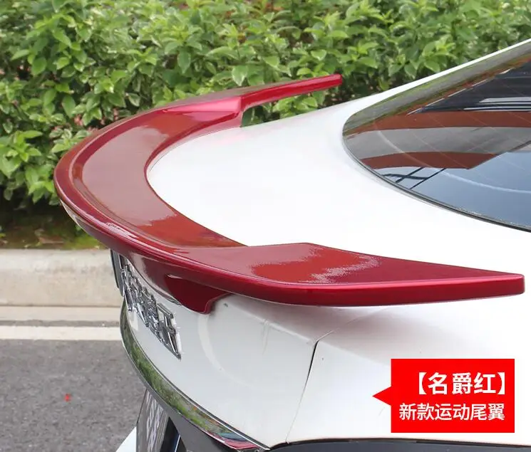 Спойлер заднего крыла автомобиля из АБС-пластика для спойлер грунтового цвета MG 6