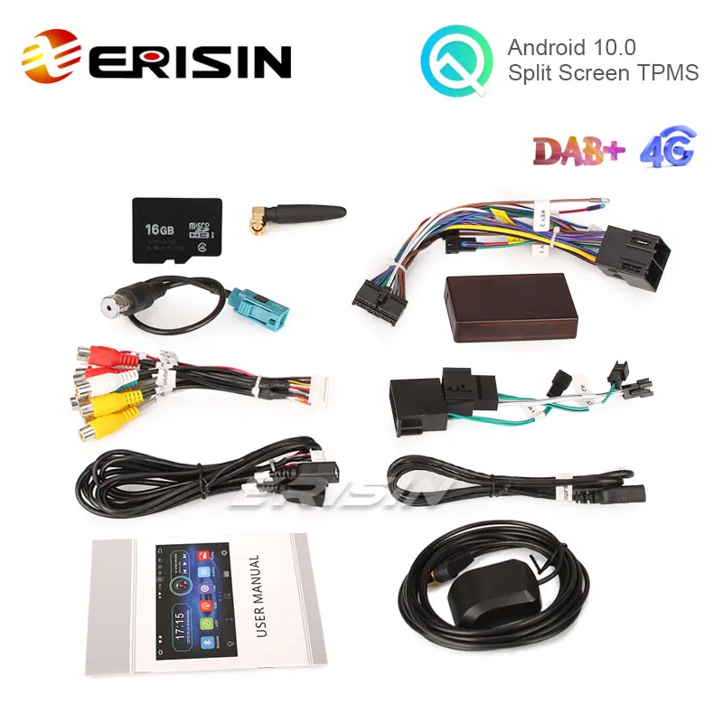 Автомагнитола erоформлена ES5963C 7 дюймов PX30 Android 10 0 для Mercedes Benz C/CLK/G Class W203 Viano Vito DVD GPS