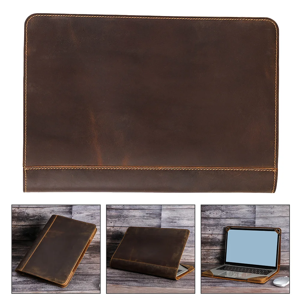 

Laptop Protective Case Compatible for Pro 13.3 Genuine Leather Laptop Cover