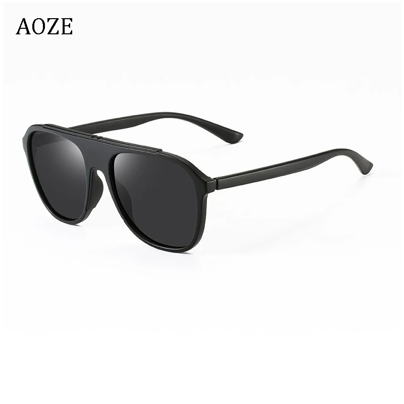 

2020New fashion TR90 pilot style поляризованные солнцезащитные очки для вождения с двойной цветной оправой, брендовые солнцезащитные очки UV400