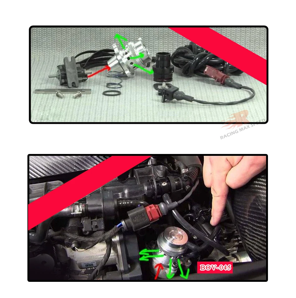 Клапан выдувного клапана bov и комплект для Audi S1 S3 TT VW SEAT 1 8 T & 2 0 FSI двигатели TSI|blow