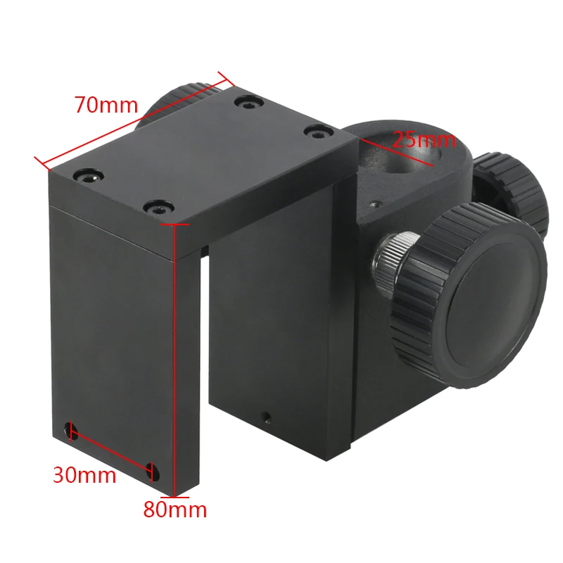 Кронштейн держатель для микроскопа подъемная стойка фокусирующий механизм