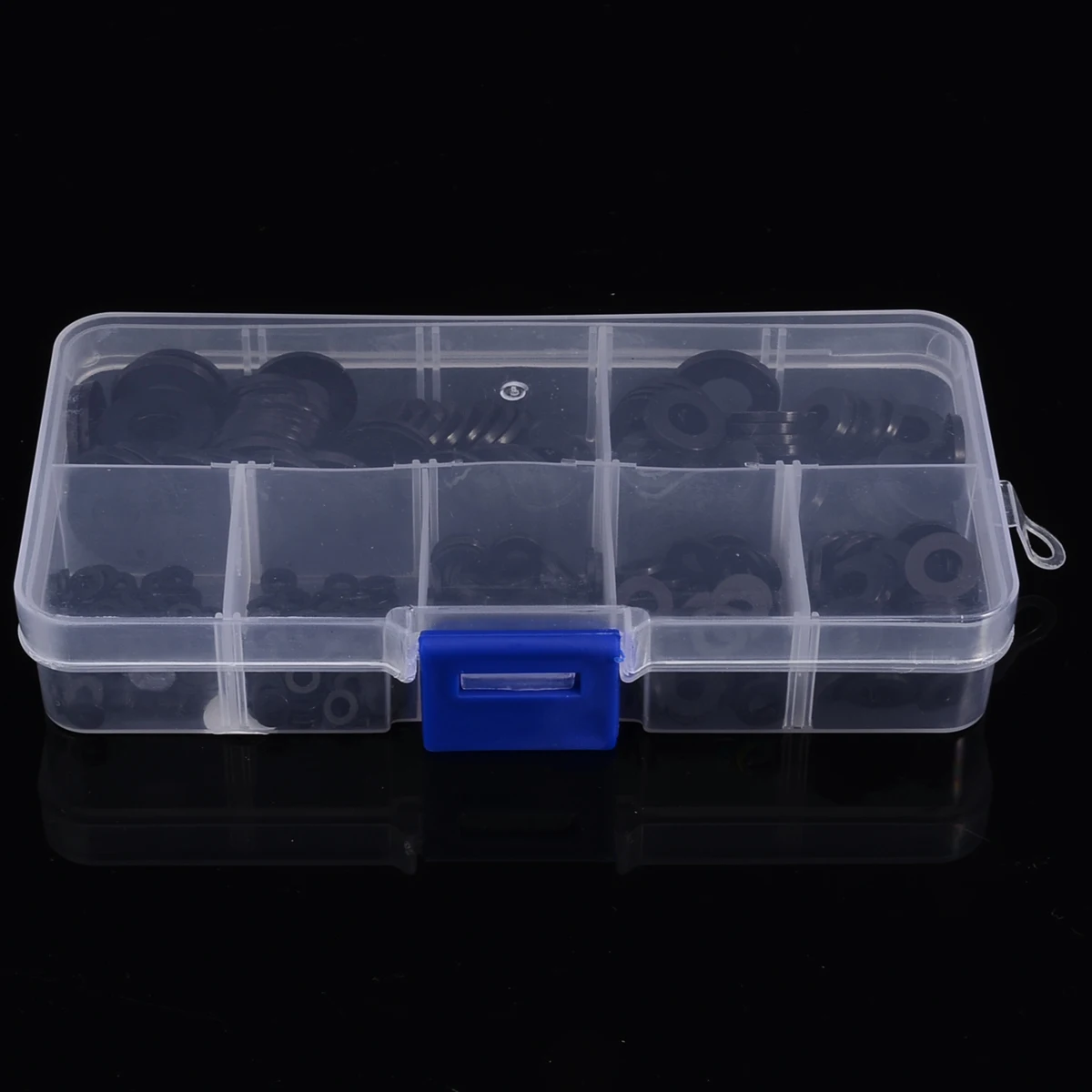 364 шт. уплотнительное кольцо черное нейлоновое резиновое плоское простая