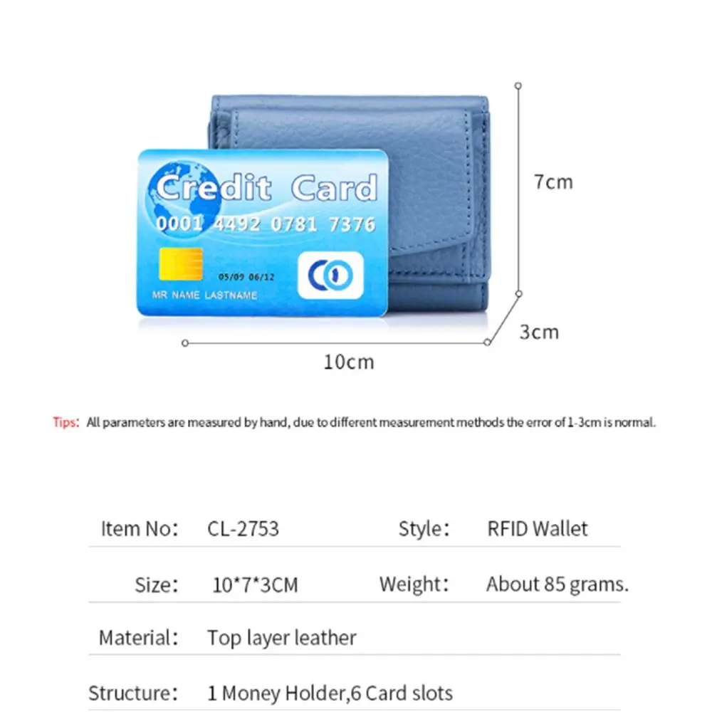 Креативный компактный многофункциональный складной кошелек для монет из