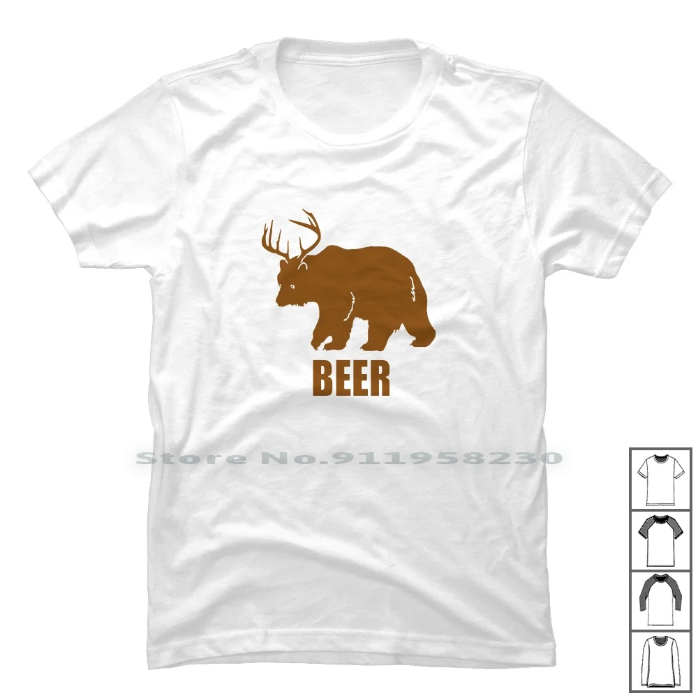 Футболка с медведем Macs 100% хлопок олени олень милый медведь уши возраст Cs - купить