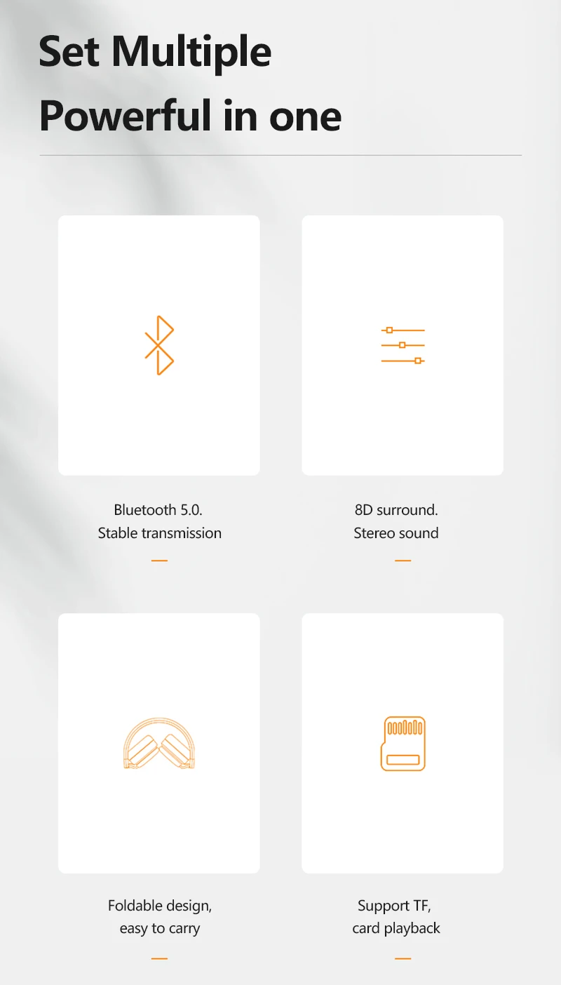 Шум снижение Bluetooth наушники R10 за ухо стерео 5 0 гарнитура складная Поддержка TF