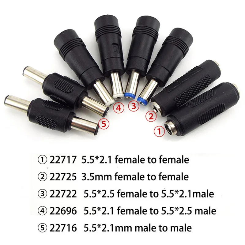Connectors 5525 5521 3.5x1.35mm Tips Adaptor