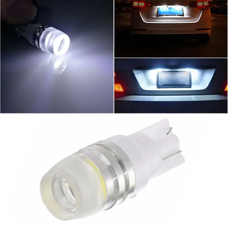

1 шт., автомобильная светодиодная лампа 2SMD W5W T10, 1 Вт, освесветильник номерного знака, клиновидный парковочный свет, сигнальный свет, внутренн...