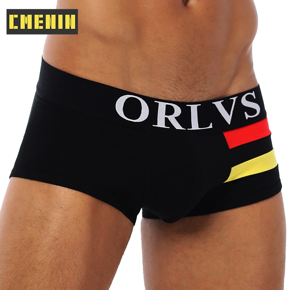 

CMENIN ORLVS Ins Style Cotton Sexy Men Underwear Boxer Trunks Soft Mens Boxershorts Underpants Boxers Innerwear OR06