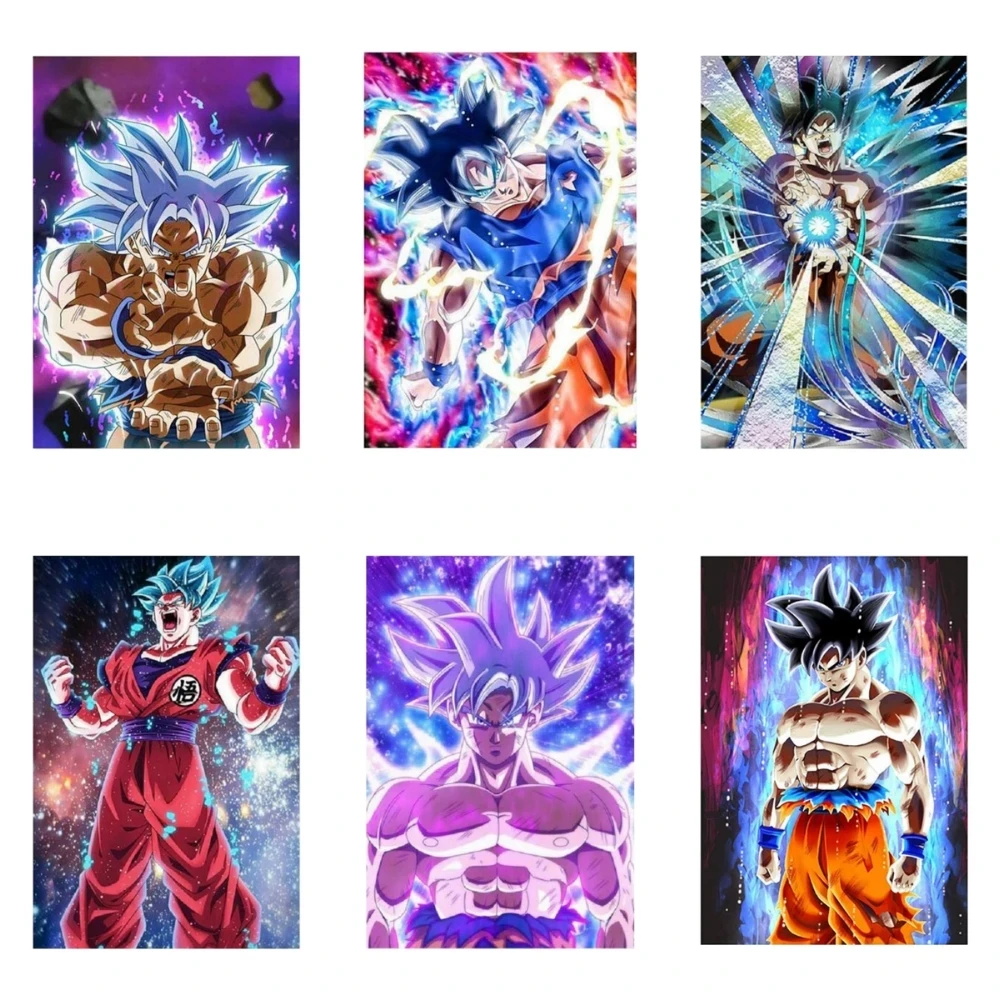 

Japanese Canvas Print Dragon Ball Picture Wall Art Paintings Anime Home Decoration Modular Poster For Living Room No Framework