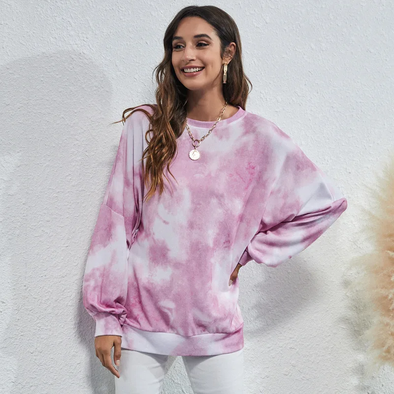 

2021 осенне-зимние повседневные Новые Стильные Свитера, модные женские свободные свитера с круглым воротником и длинными рукавами