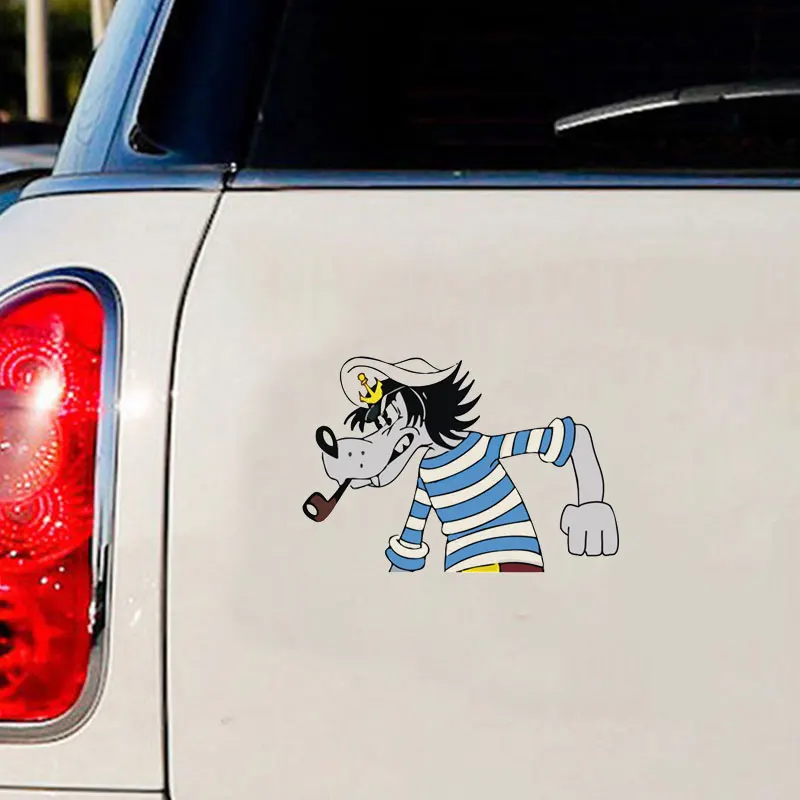 Мультяшные животные матросские автомобили наклейки 3d Виниловые автомобильные