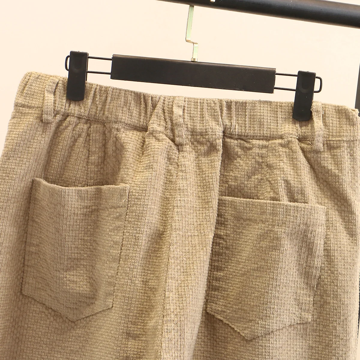 Женские вельветовые штаны шаровары Весна негабаритных низ женские свободные