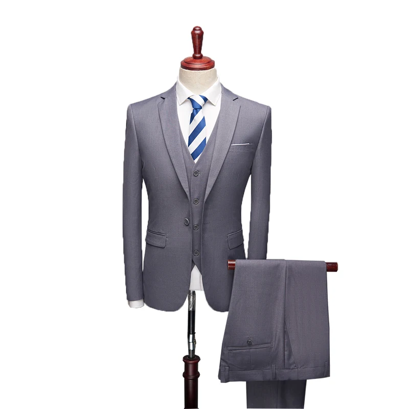 Весна 2020 известный бренд мужские костюмы для свадьбы жениха размера плюс S- 6XL 3