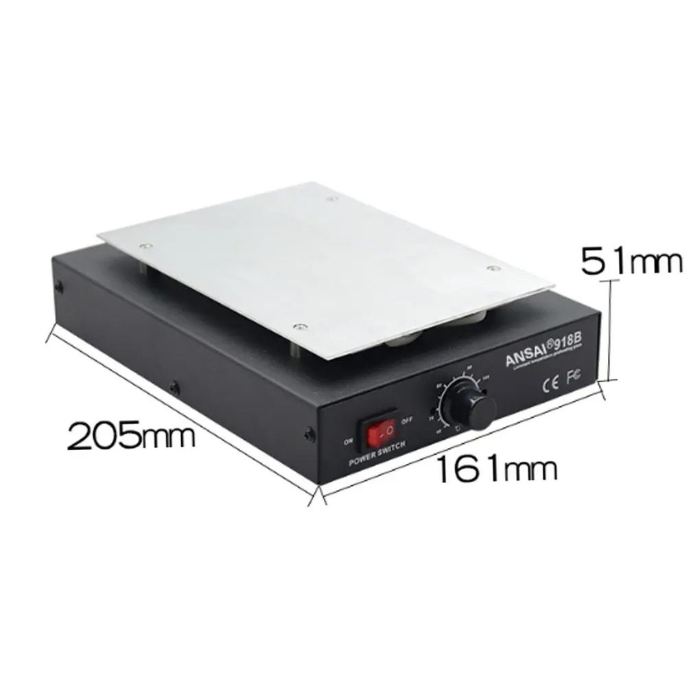 

LCD Screen Separator Heating Hot Plate Glass Lens Removal Repair Machine for Smart Phones Screen Separator