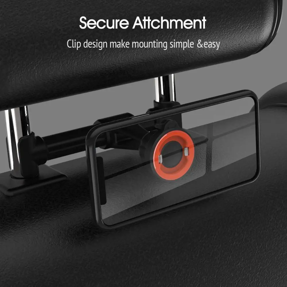 car back seat headrest holder for smartphone car phone holder backseat quick mount for pad tablet pc auto headrest game stand free global shipping