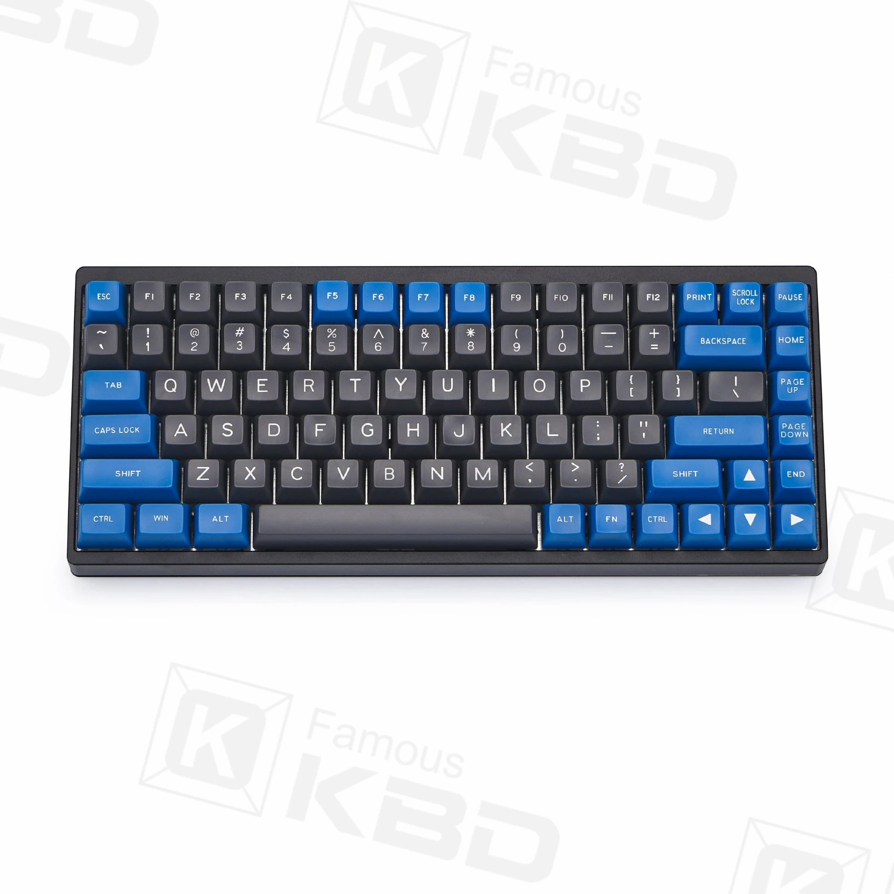 MAXKEY SA колпачки клавиш Синий Серый ABS Материал 131 клавиши подходит для большинства