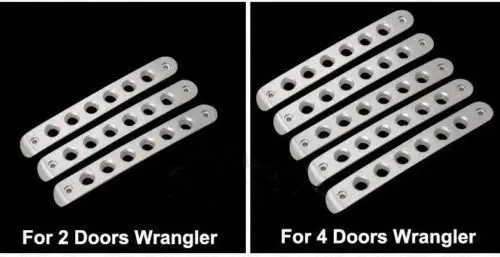 WHDZ для 2007-2015 Jeep Wrangler JK Unlimited передняя дверь и задняя алюминиевая ручка захвата