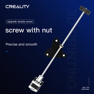 dual screw rod upgrade kit double lead screw 3d printer parts dual z axis lead screw kit high precision for ender 3ender 3 v2 free global shipping