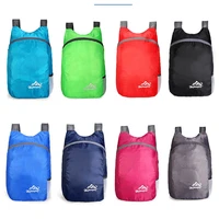 20l unisex lightweight outdoor backpack portable foldable women men camping hiking travel daypack leisure waterproof sport bag