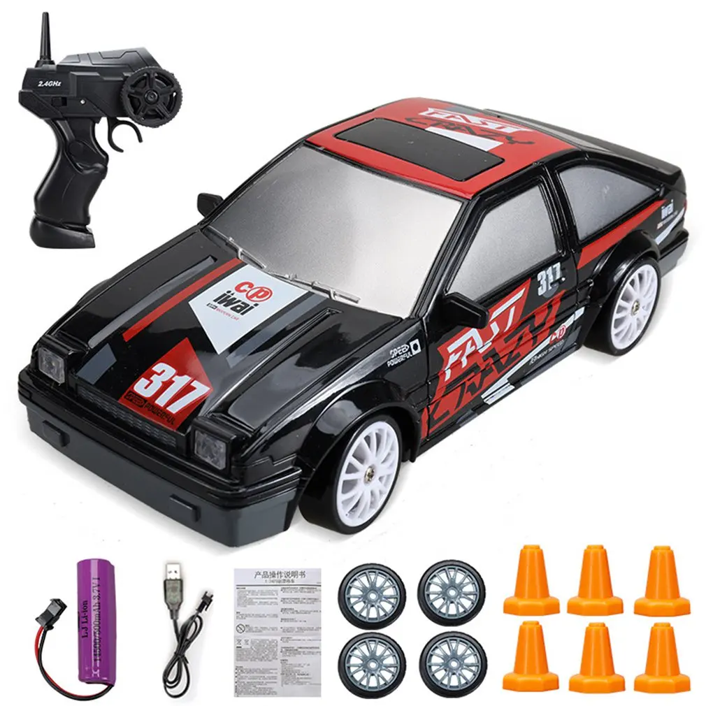 Мощный 4WD р/у дрейфующая игрушечная машинка 2 4 г быстрого бурильных машин