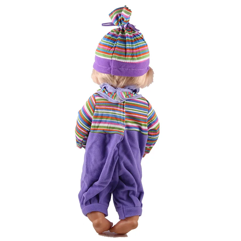 Одежда для кукол; 41 см; Nenuco Doll Nenuco y su Hermanita; комбинезон в шотландском стиле с шапочкой; 16 дюймов; nenuco doll