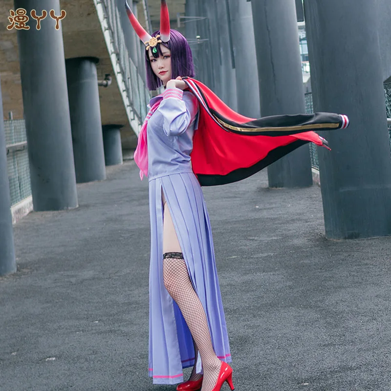 Игра Fate/Grand Order Ibaraki Doji косплей костюм Рождество для взрослых мальчиков и девочек