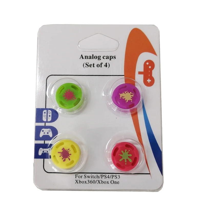 1 Набор силиконовых аналоговый стик захваты для Nintendo Switch NS JoyCon контроллер палочки