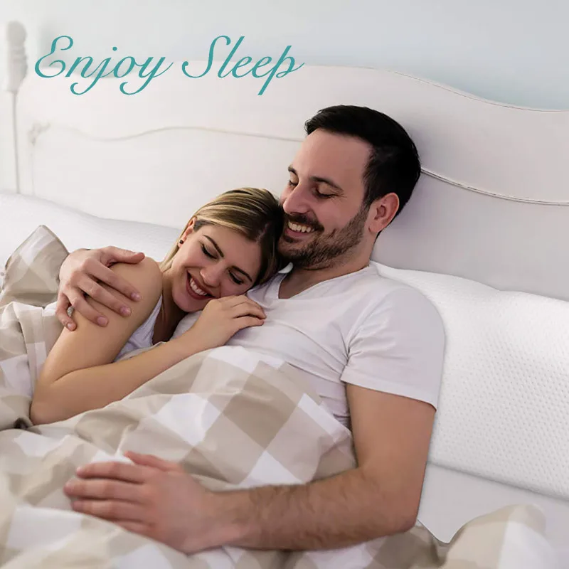 

Orthopedic Memory Foam Pillow 50/60cm Slow Rebound Soft Memory Slepping Pillows Butterfly Shaped Neck Protection With Pillowcase